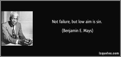 Benjamin E. Mays's quote