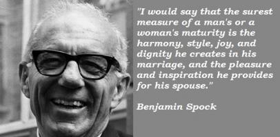 Benjamin Spock's quote