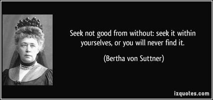 Bertha von Suttner's quote #1