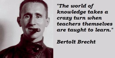 Bertolt Brecht's quote