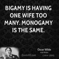 Bigamy quote #1