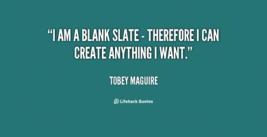Blank Slate quote #2