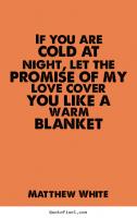 Blanket quote #2