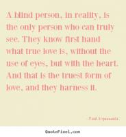 Blind Person quote #2