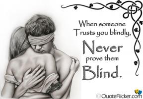 Blindly quote #1