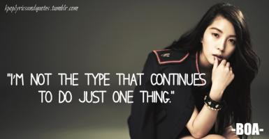 Boa quote #1