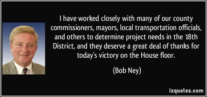 Bob Ney's quote