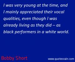 Bobby Short's quote #2