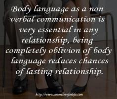 Body Language quote #2