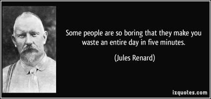 Boring People quote