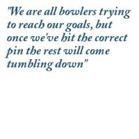 Bowling quote #1
