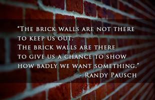 Brick Wall quote #2