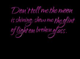 Broken Glass quote #2