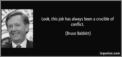 Bruce Babbitt's quote