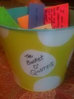 Bucket quote #2