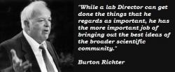 Burton Richter's quote #2