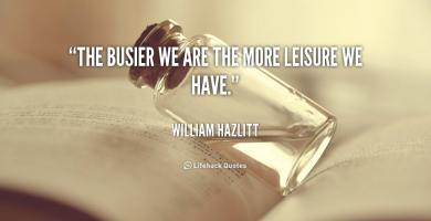 Busier quote #1