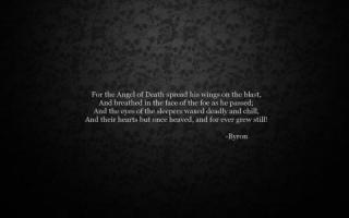 Byron quote #1