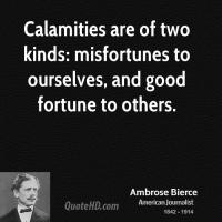 Calamities quote #2