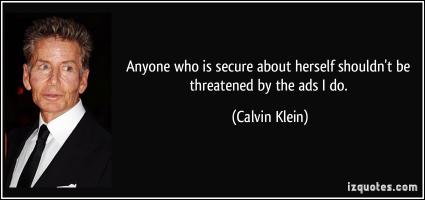 Calvin Klein quote #2