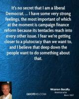 Campaign Finance Reform quote #2