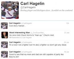 Carl Hagelin's quote #1