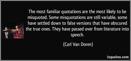 Carl Van Doren's quote #1