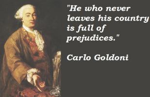 Carlo Goldoni's quote
