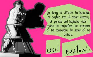 Cecil Beaton's quote