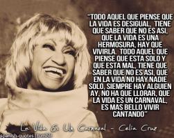 Celia Cruz's quote
