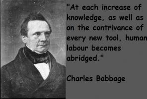 Charles Babbage's quote