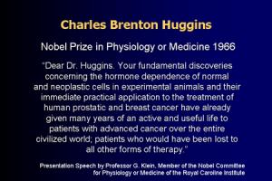 Charles Brenton Huggins's quote #1