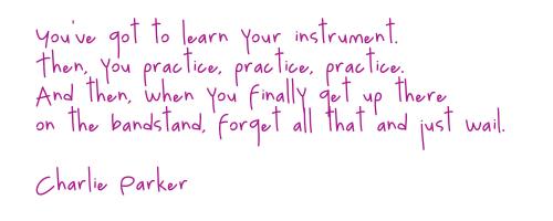 Charlie Parker's quote #3