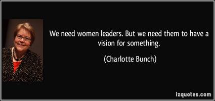 Charlotte Bunch's quote