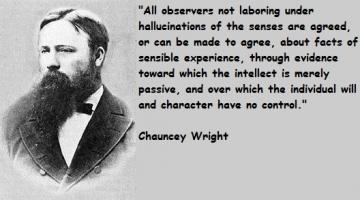Chauncey Wright's quote