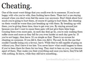Cheaters quote #2