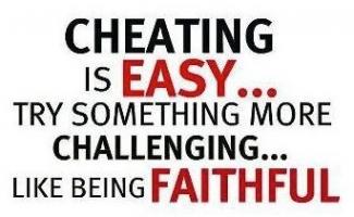 Cheaters quote #2