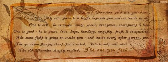 Cherokee quote #1