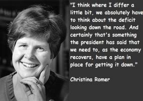 Christina Romer's quote