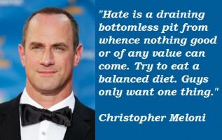Christopher Meloni's quote