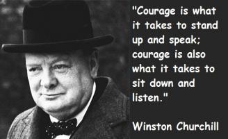 Churchill quote #1