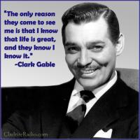 Clark Gable quote #2