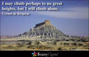 Climbed quote #2