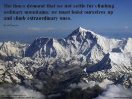 Climber quote #1