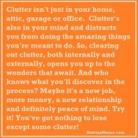 Clutter quote #1