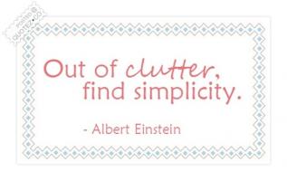 Clutter quote #1