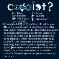 Coexist quote