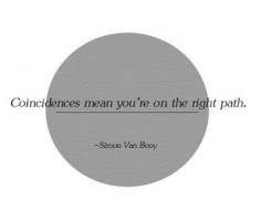 Coincidences quote #2