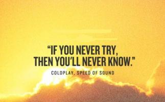 Coldplay quote #1