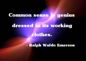 Commonsense quote #2